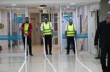 مانور اطفای حریق در بیمارستان خیریه امید ارومیه برگزار شد